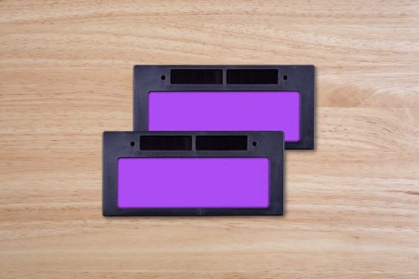 Purple Welding Lens