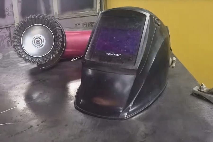 Testing Miller Digital Elite auto-darkening welding helmet
