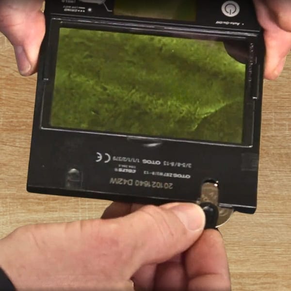 Insert the battery tray