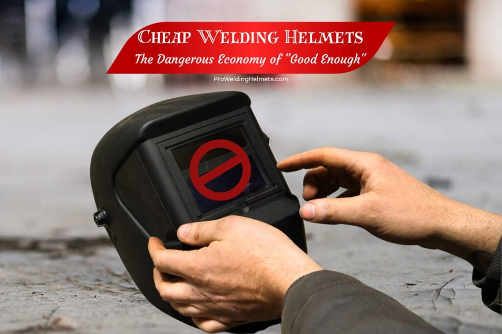 Cheap Welding Helmets The Dangerous Economy of Good Enough