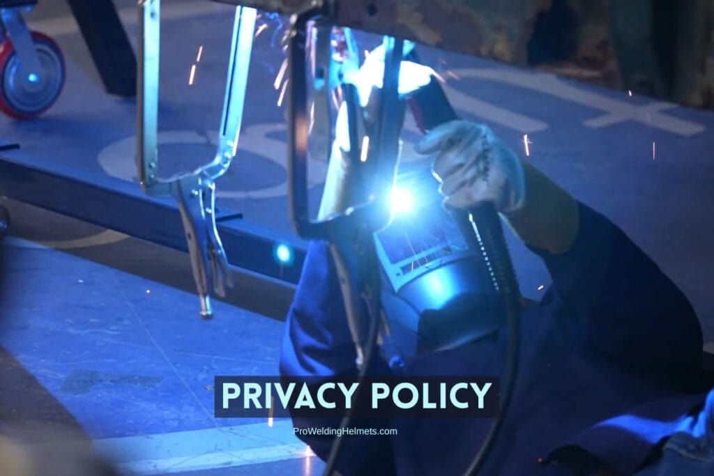 Privacy policy of proweldinghelmets.com