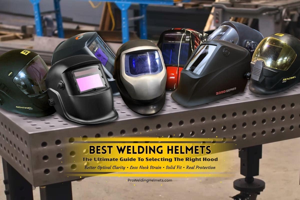 The Best Welding Helmets tested for TIG, MIG, Stick, PAW welding with high protection, visibility, clarity and comfort.